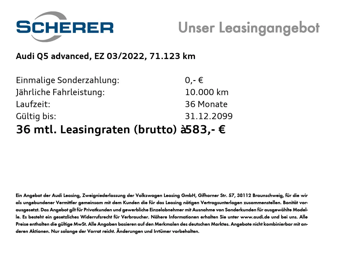 Audi Q5 SUV Advanced advanced 40 TDI quattro 150(204) Nero - 2