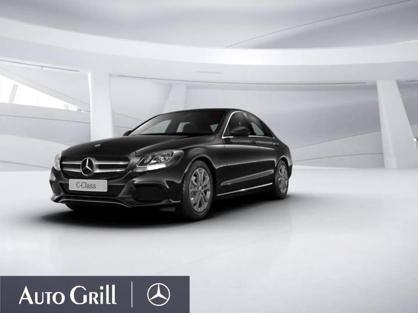 Mercedes-Benz C 180 +Avantgarde+AHK+Navi+PTS+SHZ Чорний - 1