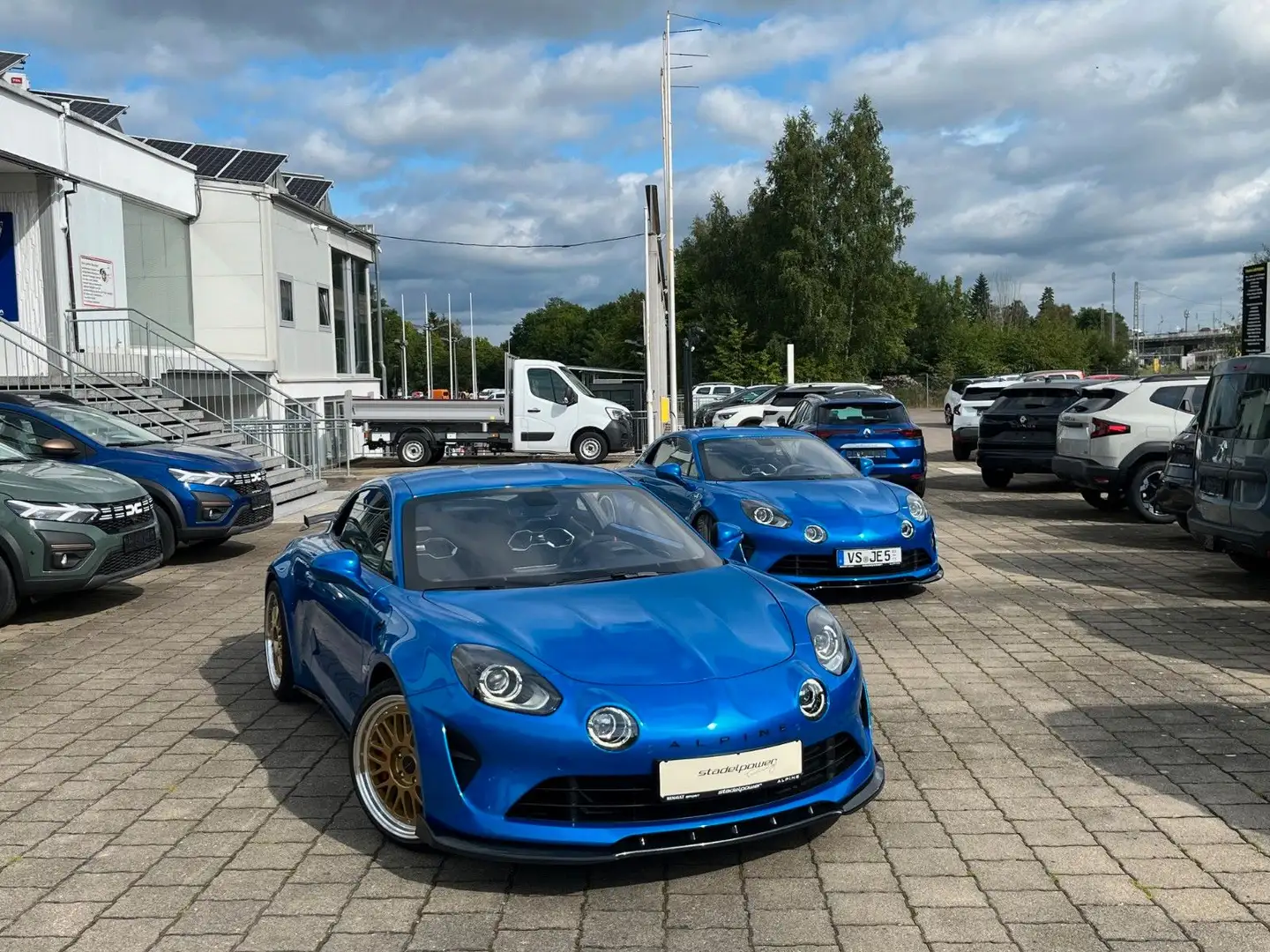 Alpine A110 S 300PS Stadelpower Tuning Modrá - 1