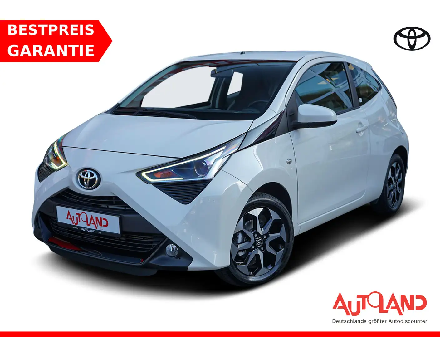 Toyota Aygo AYGO 1.0 x-play club Klima Kamera Android Apple Weiß - 1