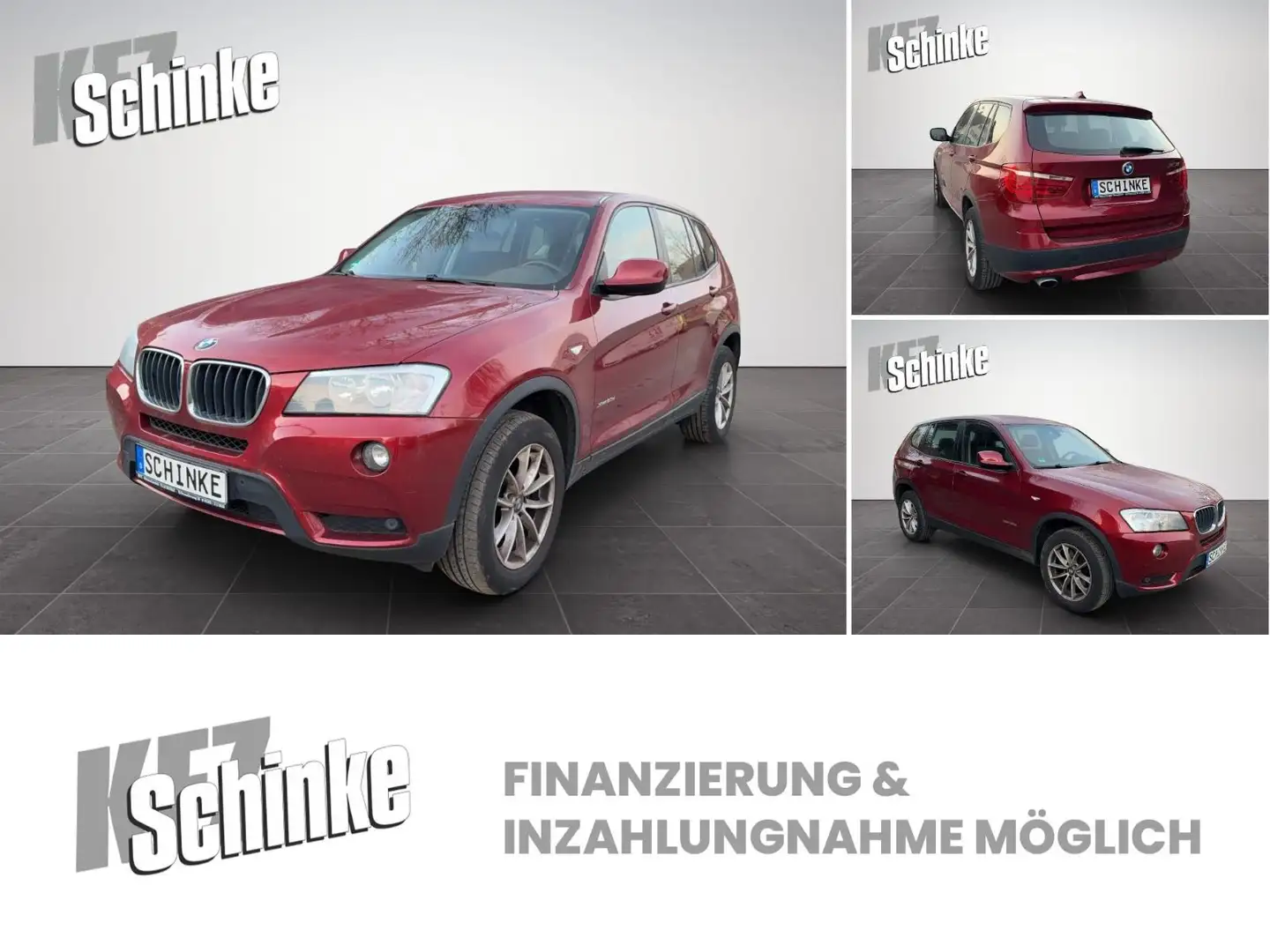BMW X3 Baureihe X3 xDrive20d Rouge - 1