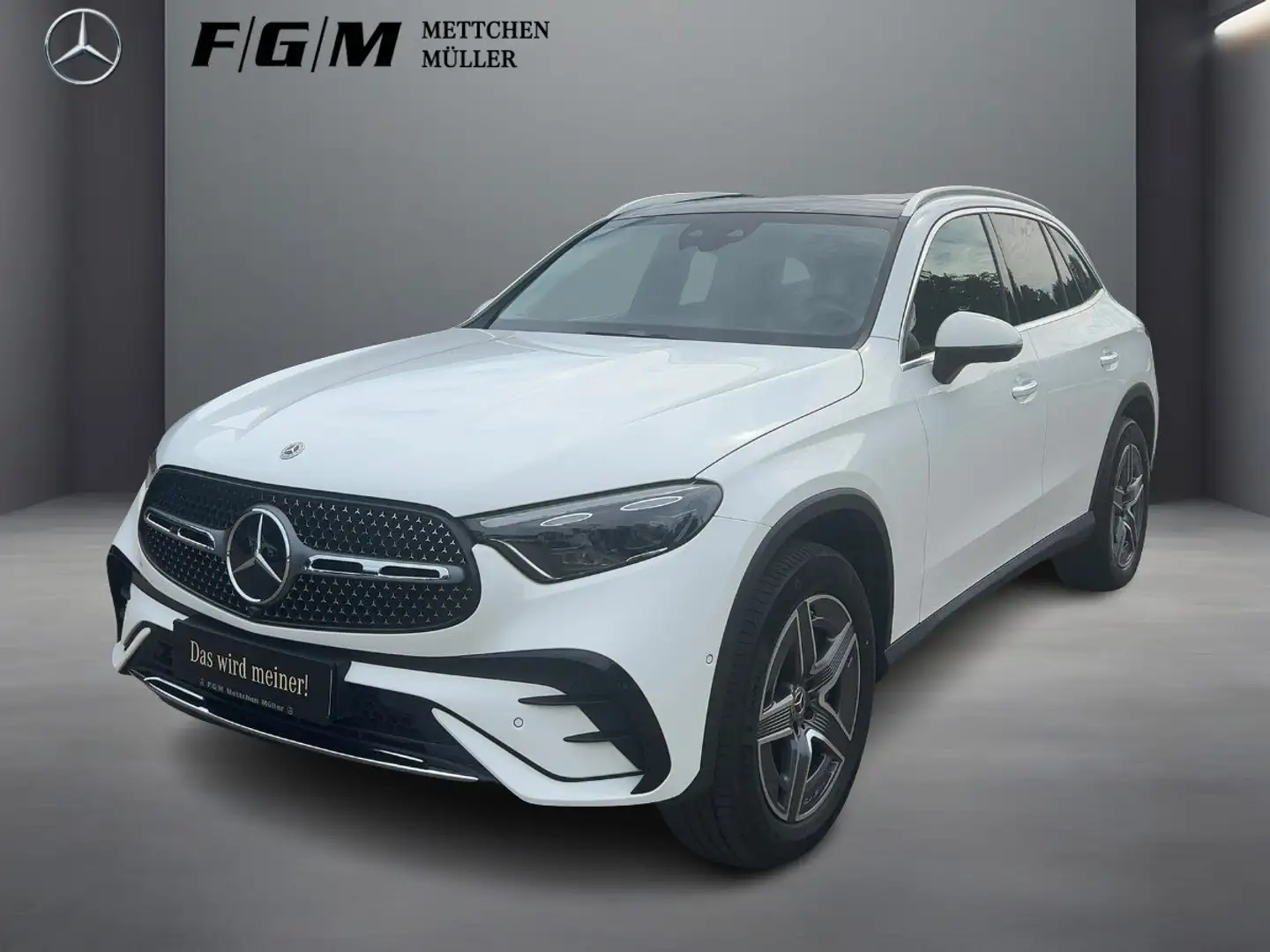 Mercedes-Benz GLC 300 d 4M AMG Line DigiLight|KeyGo|S-Dach|TWA Blanc - 1