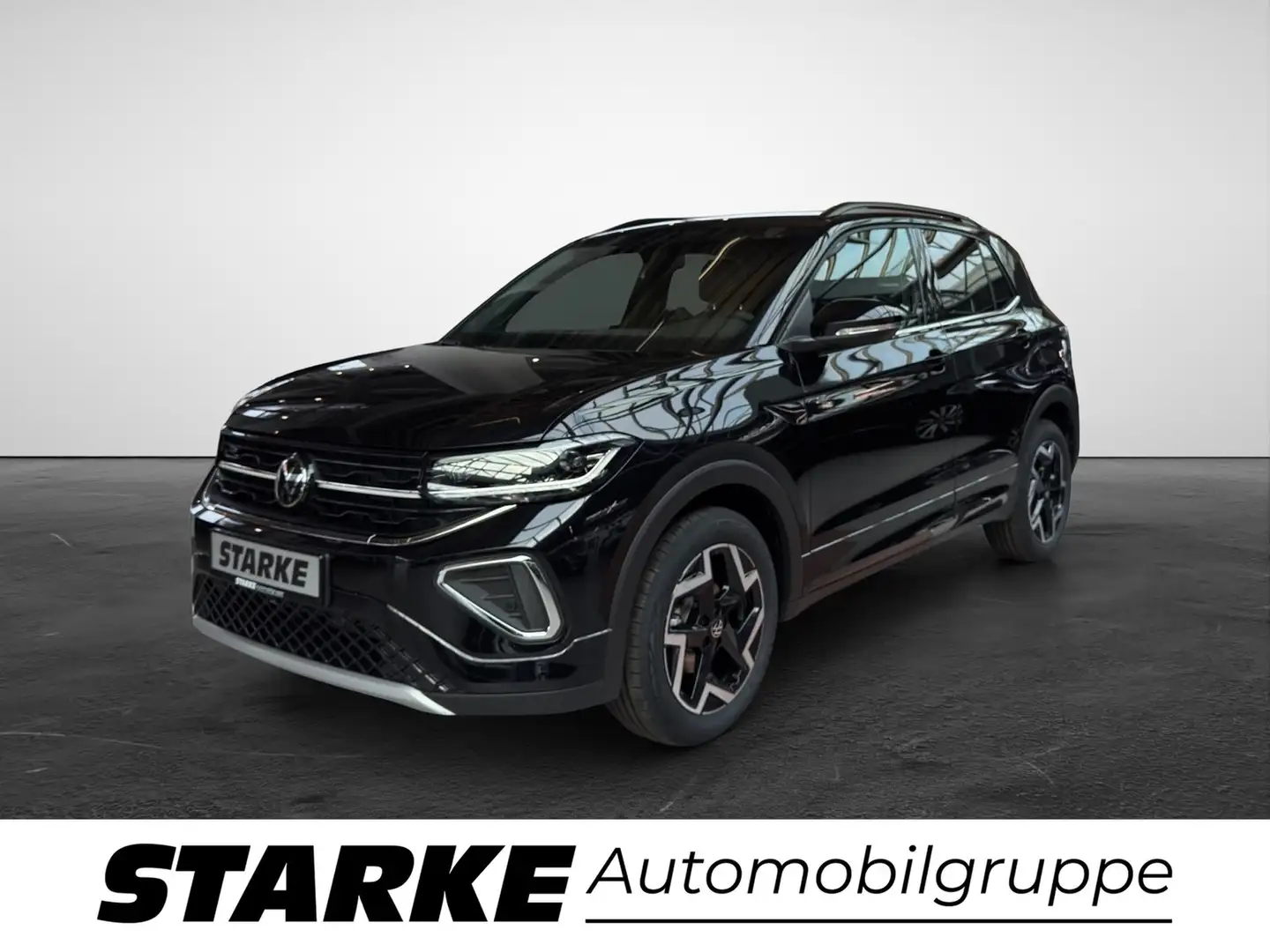 Volkswagen T-Cross 1.0 TSI DSG R-Line Schwarz - 2