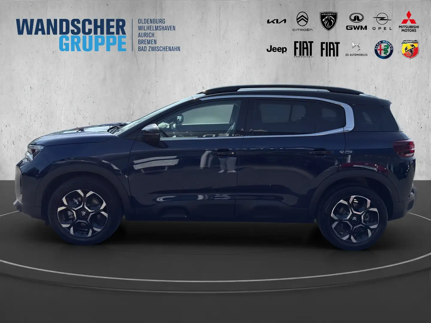 Citroen C5 Aircross 1.2 145 MAX +Navi+LED+SHZ+KeyLess Azul - 2