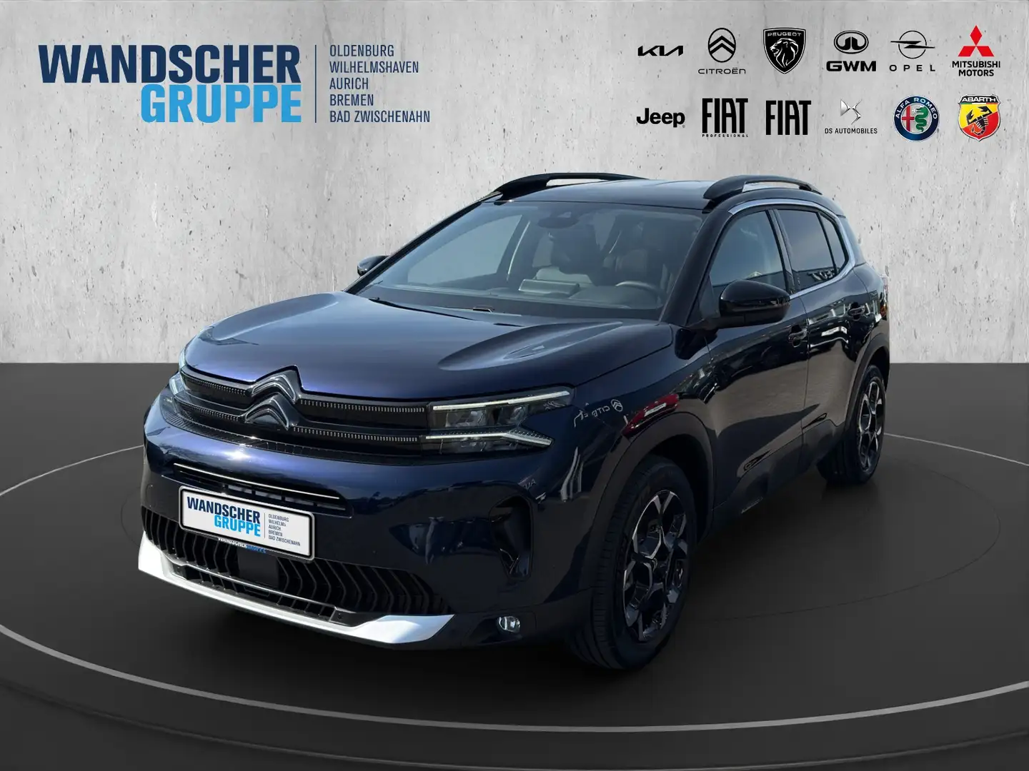 Citroen C5 Aircross 1.2 145 MAX +Navi+LED+SHZ+KeyLess Azul - 1