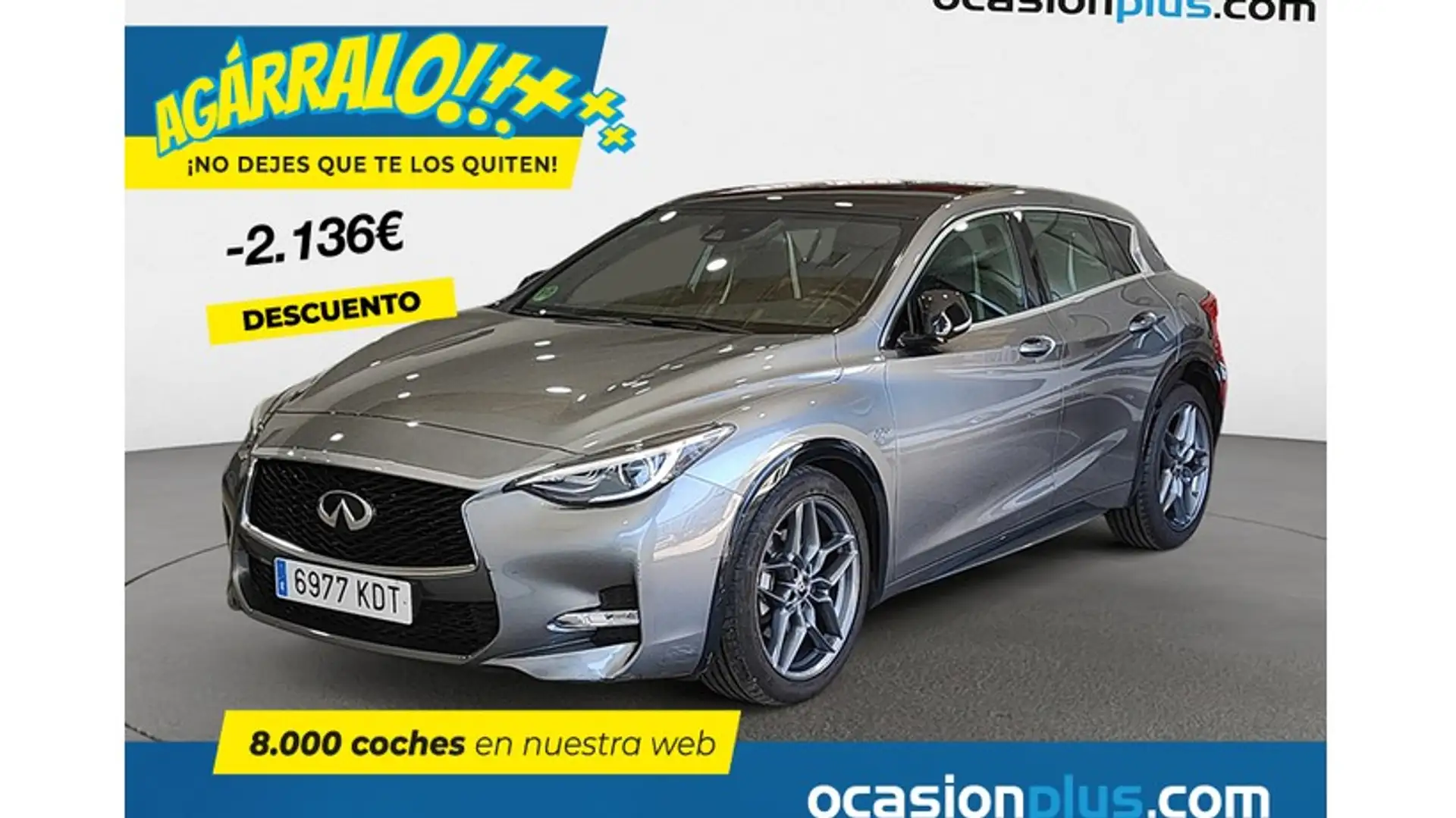 Infiniti Q30 2.2d Sport 7DCT Gris - 1