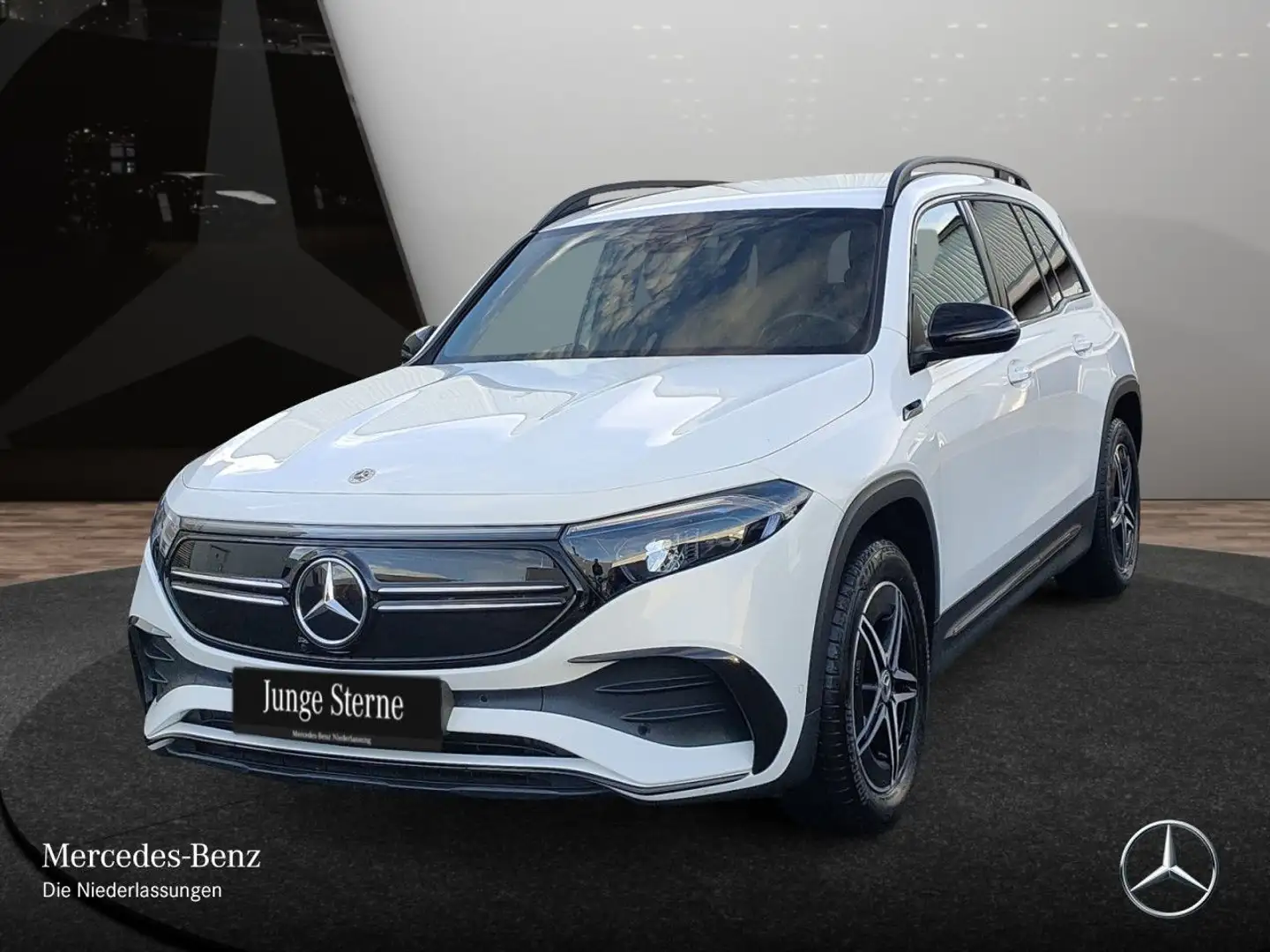 Mercedes-Benz EQB 250 AMG+NIGHT+ADVANCED+KAMERA+SPUR Blanc - 2