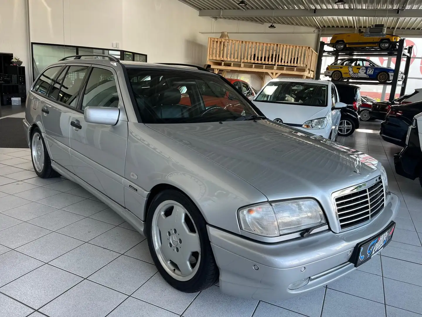 Mercedes-Benz C 43 AMG T-Modell *Inspektion+TÜV NEU*Halle 77* Plateado - 2