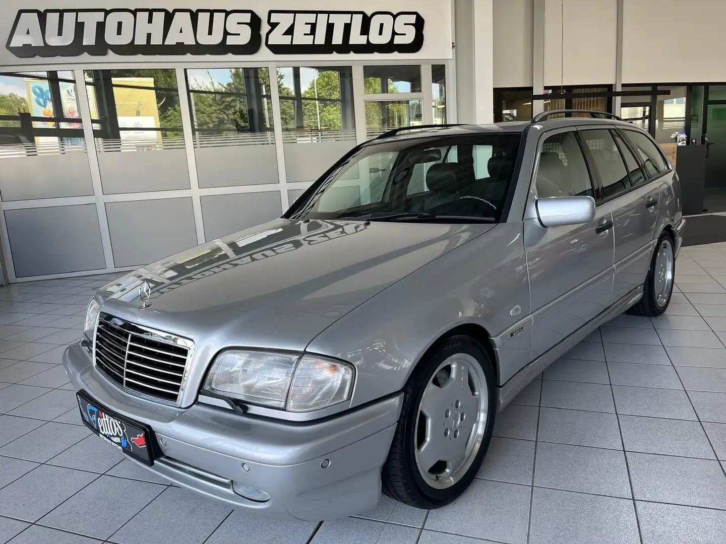 Mercedes-Benz C 43 AMG T-Modell *Inspektion+TÜV NEU*Halle 77* Plateado - 1
