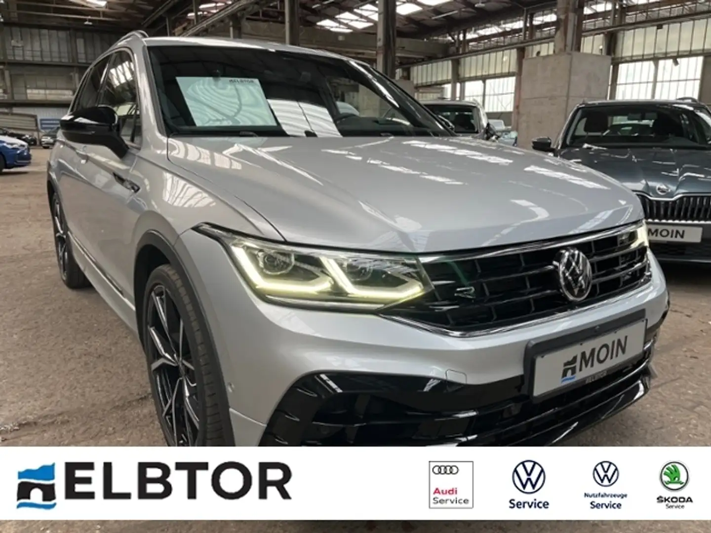 Volkswagen Tiguan 2.0 TSI R 4Motion LED Matrix, NAVI Pro,3-Zonen Kl Silber - 1