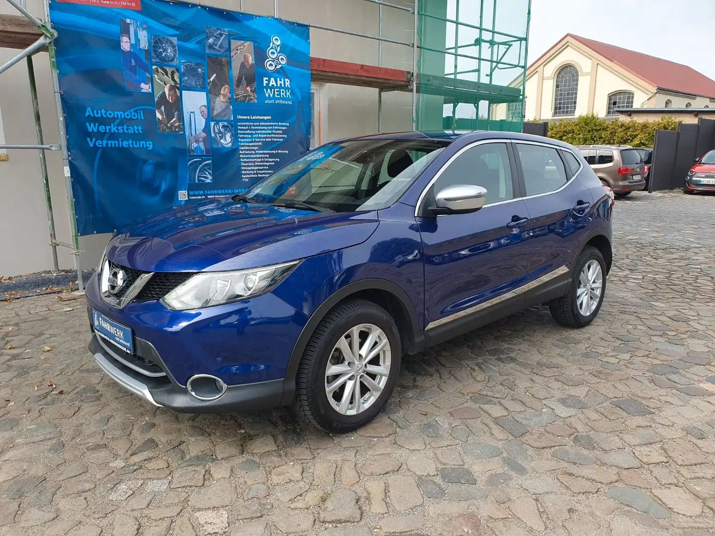 Nissan Qashqai Acenta,Navi +Rückf. Klimaa. Allwetter Blau - 2