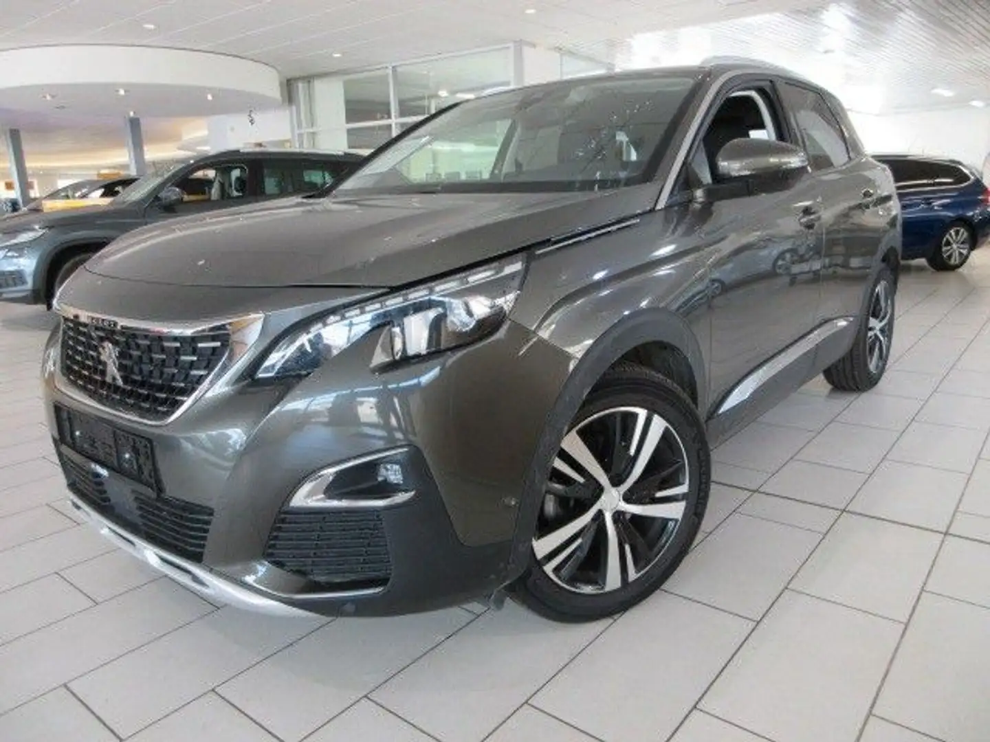 Peugeot 3008 Allure 1.2T LED/NAVI/PDC&360°/LEDER/DAB+ Сірий - 1