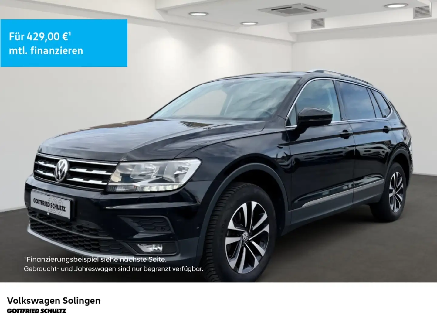 Volkswagen Tiguan Allspace 1.5 TSI AHK   7-Sitzer   Kamera   SHZ   ACC Schwarz - 1