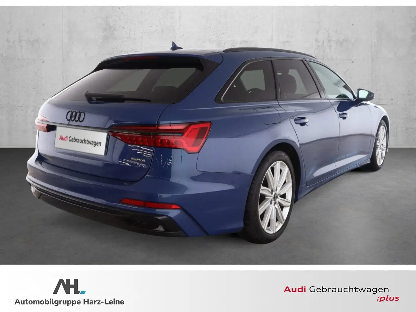 Audi A6 Avant 50 TDI S line quattro tiptronic Matrix ACC A Blau - 2
