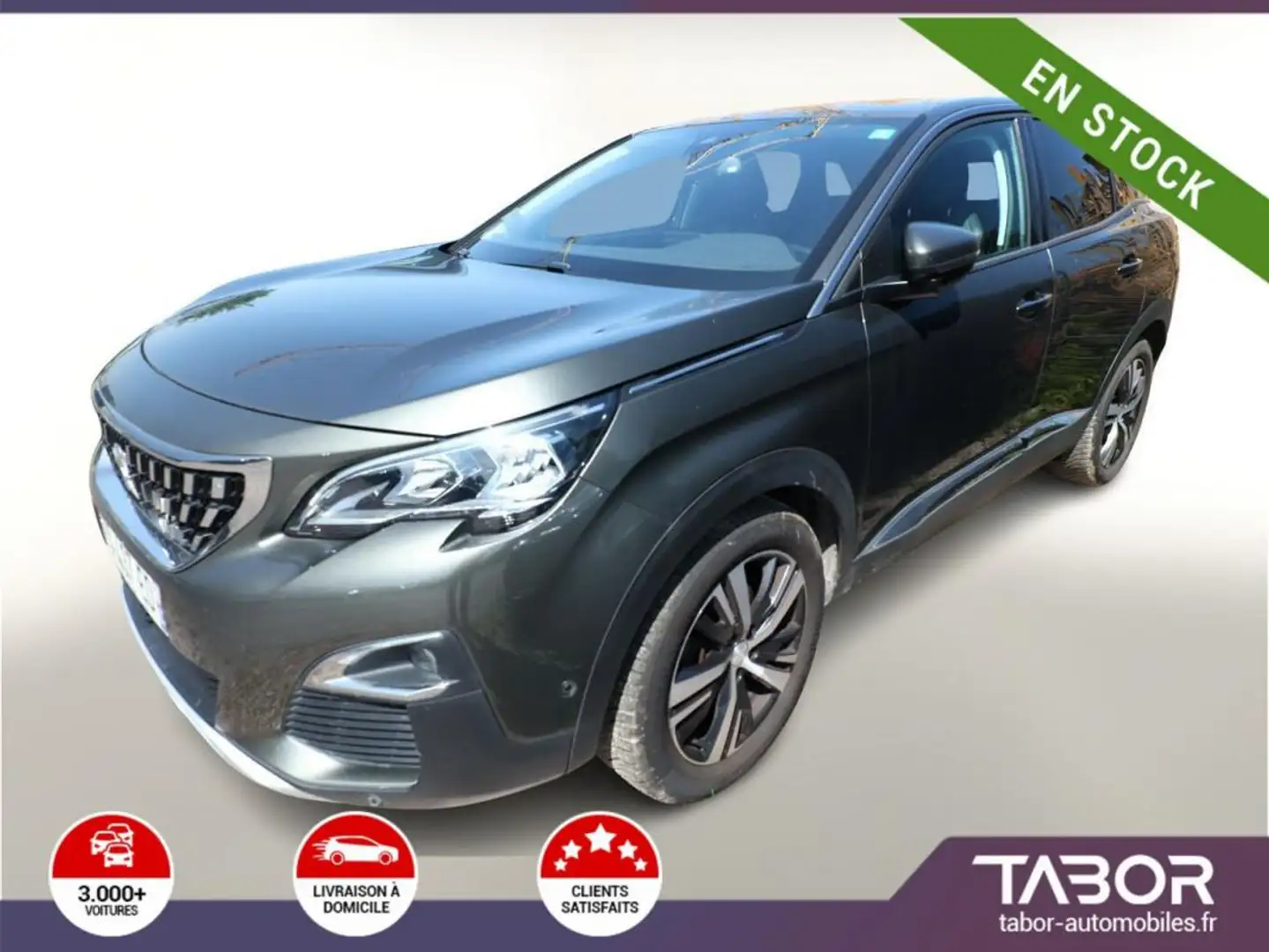 Peugeot 3008 1.2 PureTech 130 Allure GPS radars Gris - 1