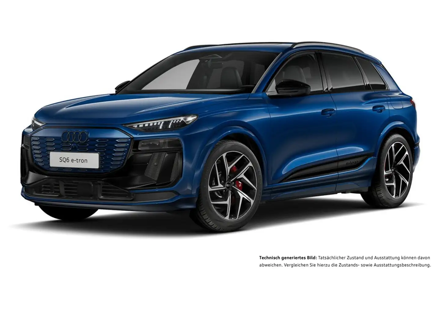 Audi SQ6 e-tron quattro edition one blue Azul - 2