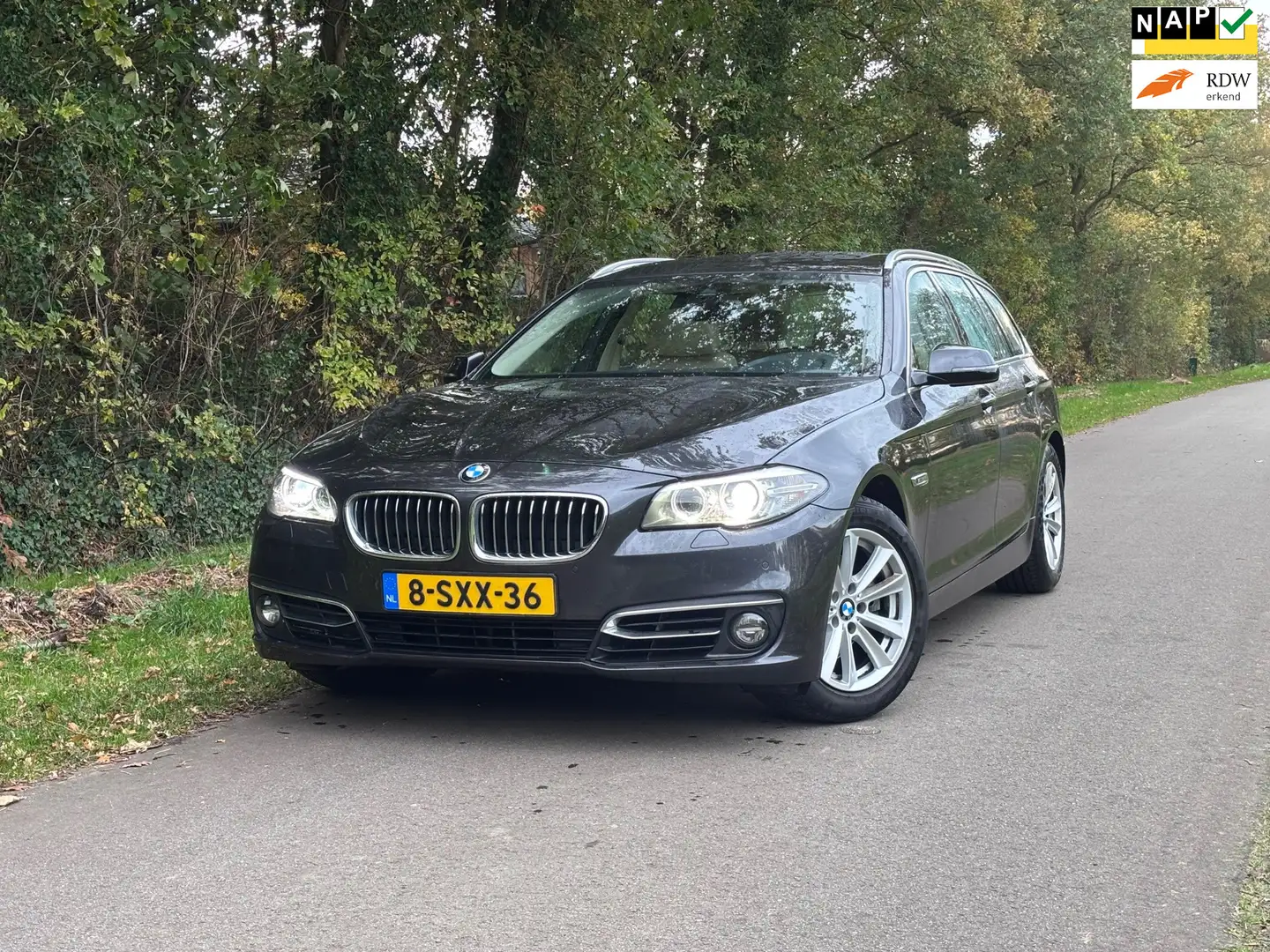 BMW 520 5-serie Touring 520i High Luxury Edition | Cruise Grijs - 1