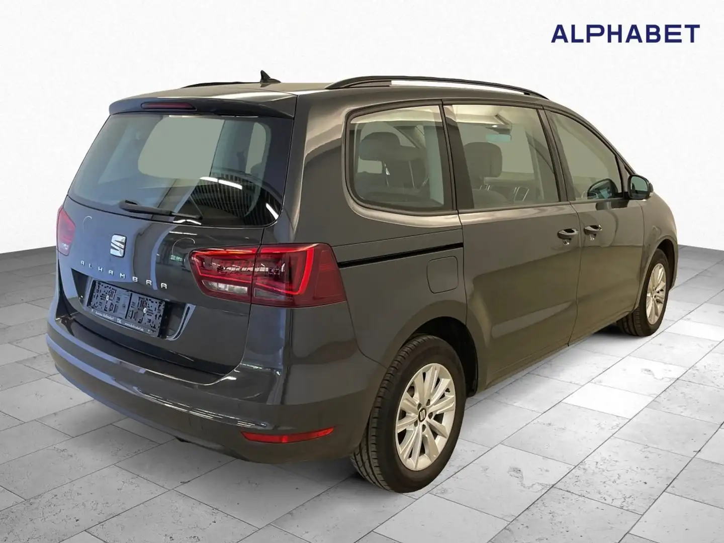 SEAT Alhambra 2.0 TDI Style 7-Sitze 7Sitz Navi Grau - 2