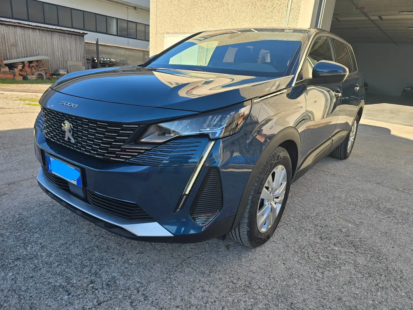 Peugeot 5008 5008 II 2021 1.5 bluehdi Active s Blu/Azzurro - 1
