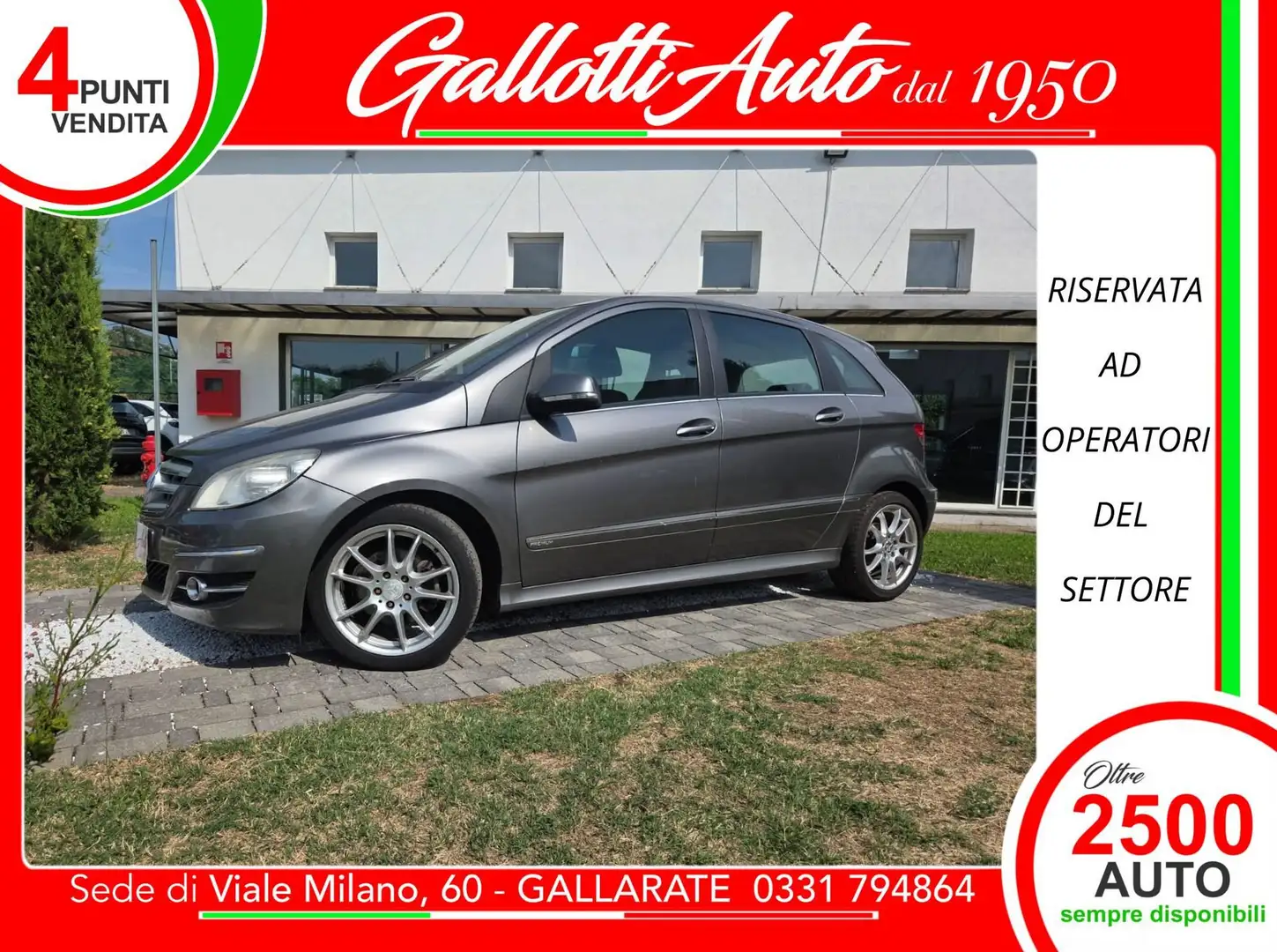 Mercedes-Benz B 200 B 200 CDI Grigio - 1