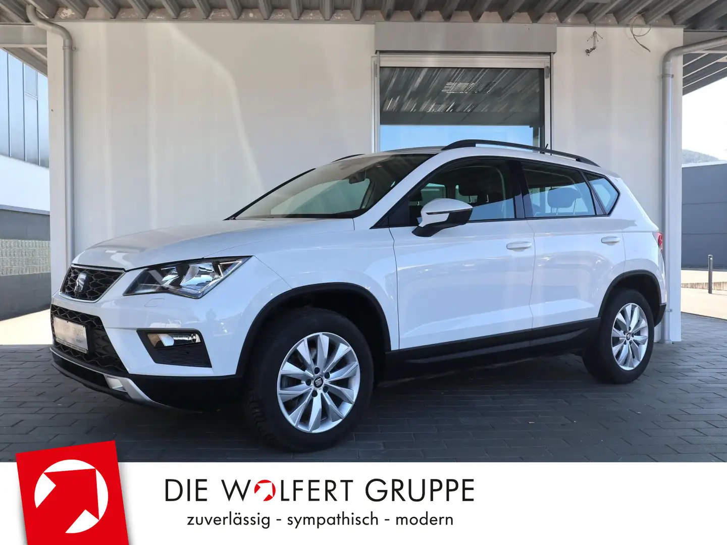SEAT Ateca Style Ecomotive 1.0 TSI AHK NAVI SITZHZG P Weiß - 1