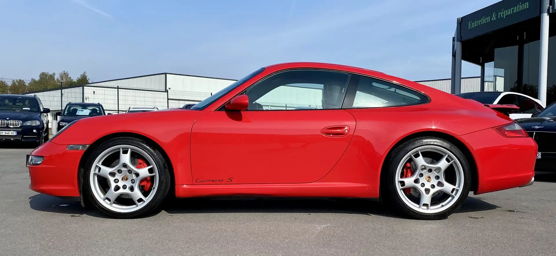 Porsche 911 (997) Carrera S / Flat 6 3.8l 355 CH BVA 5 / Rouge Indien / Pack Rot - 2