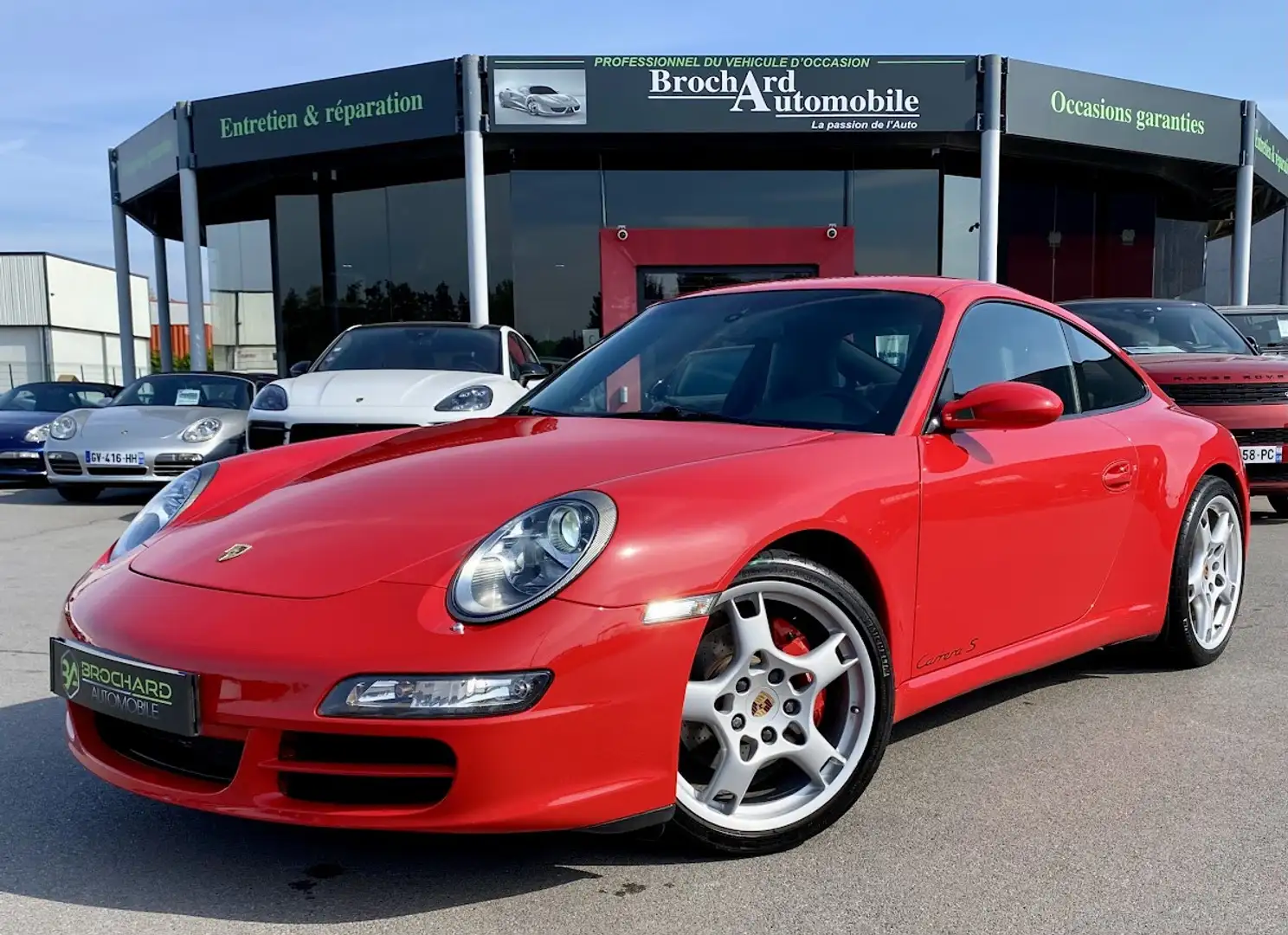 Porsche 911 (997) Carrera S / Flat 6 3.8l 355 CH BVA 5 / Rouge Indien / Pack Rot - 1