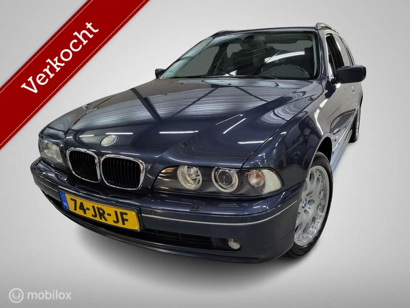 BMW 530 5-serie Touring 530i E39/Automaat/Youngtimer/Leder Blauw - 1