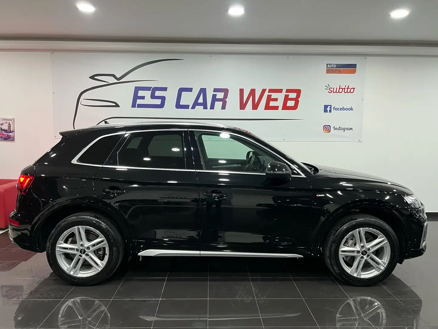 Audi Q5 40 2.0 tdi mhev 12V S line quattro s-tronic 204 cv Nero - 2