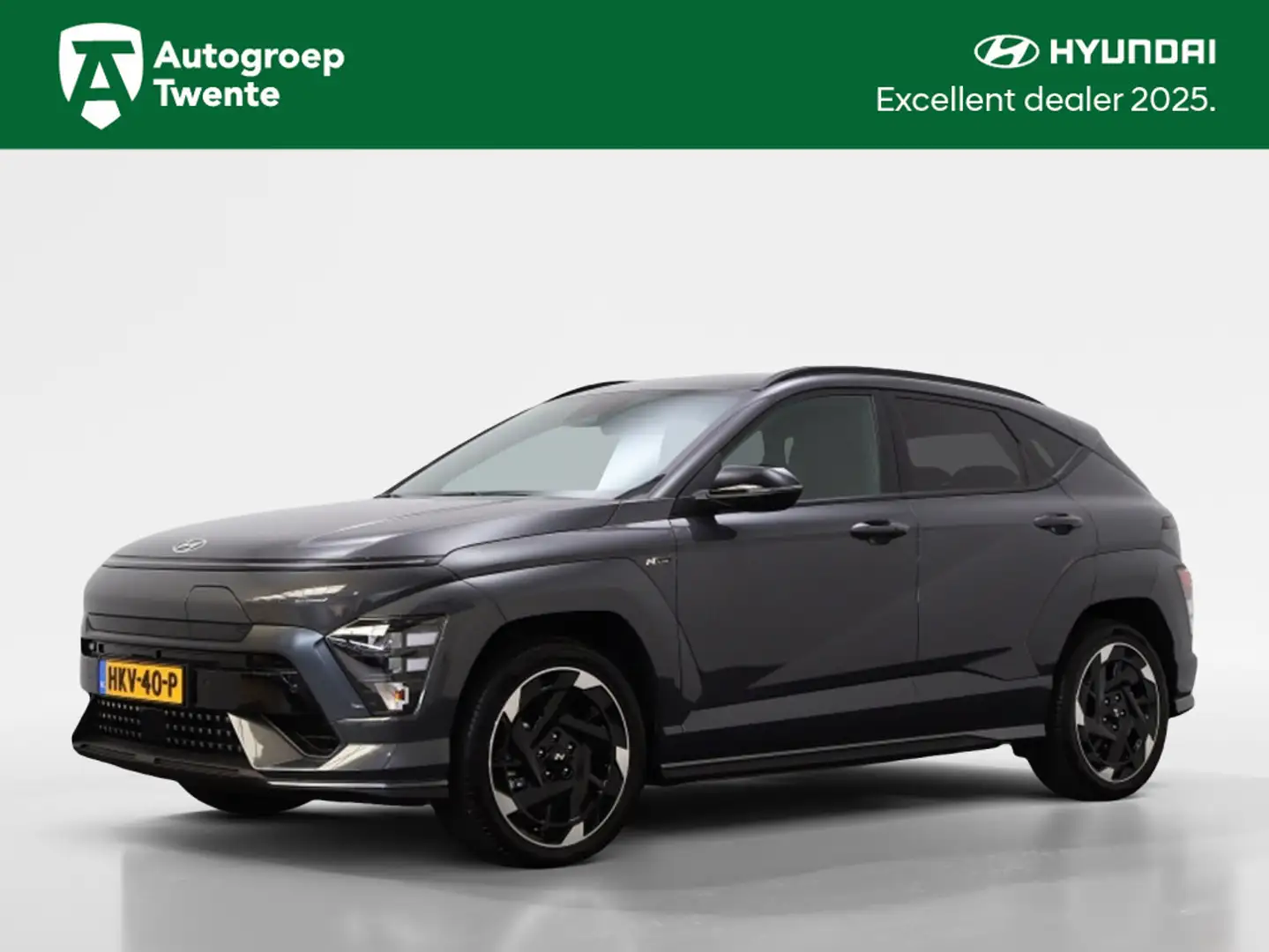 Hyundai KONA N Line Edit 65.4 kWh | Demo | Navigatie | Achterui Grijs - 1