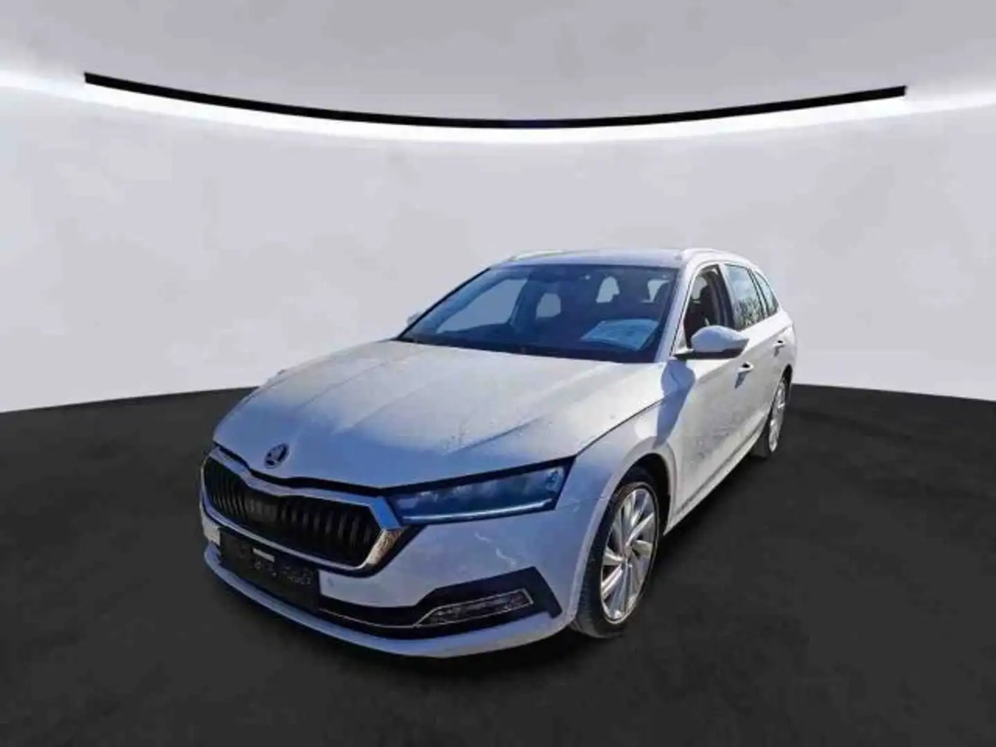 Skoda Octavia Combi 2.0TDI Style DSG Leder  AHK Navi L Wit - 2