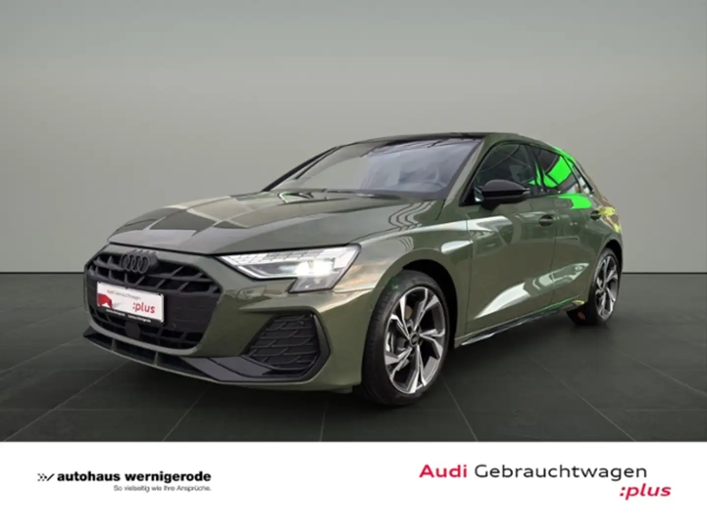 Audi A3 Sportback S line S 35 TFSI 110(150) kW(PS) S tron Grün - 1
