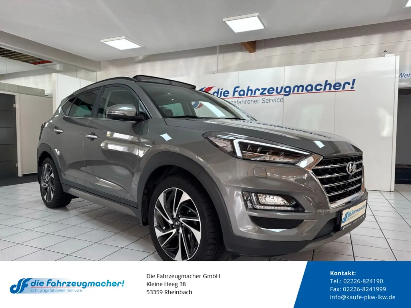 Hyundai TUCSON *IM KUNDENAUFTRAG Premium 4WD Navi Soundsystem 360 Gris - 1