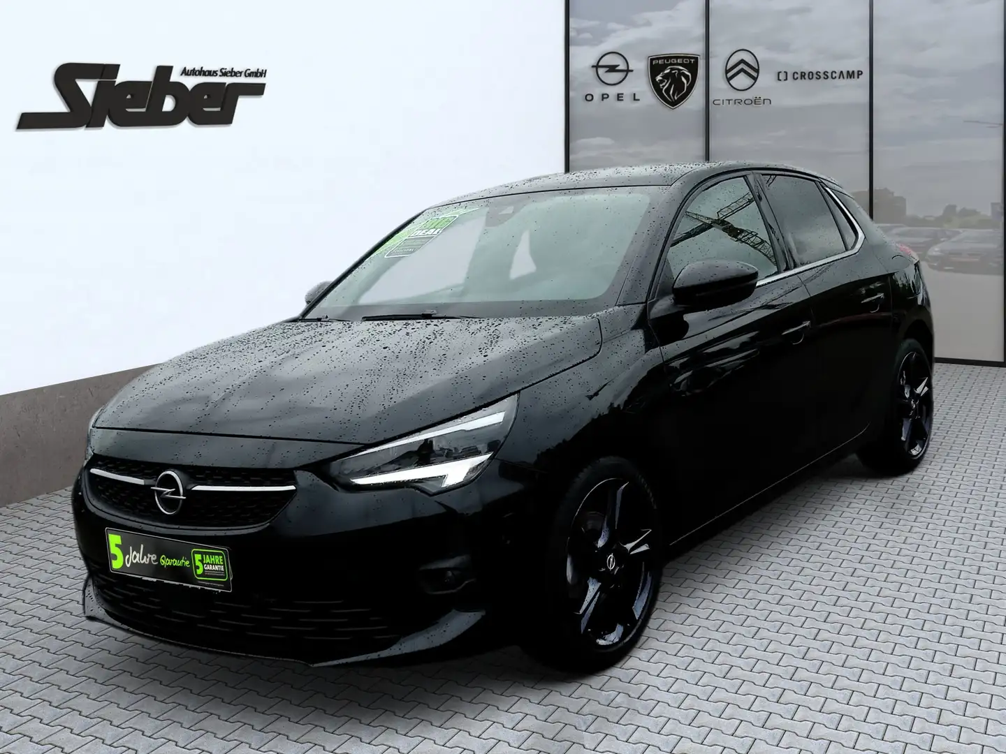Opel Corsa F 1.2 Turbo Ultimate KAMERA*NAVI*SITZHZG Zwart - 2