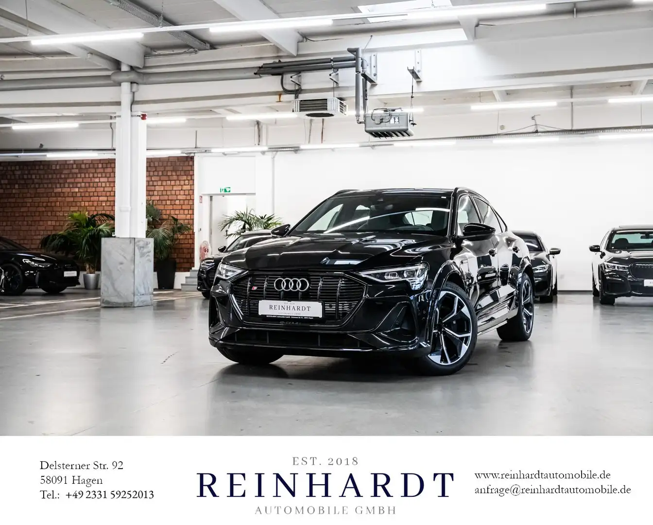 Audi e-tron S SPORTBACK ALL-BLACK 21Z./ACC/HuD/S-SITZ Schwarz - 1