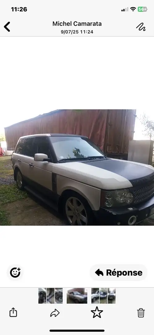 Land Rover Range Rover 3,6 VOGUE ⚠️⚠️ CASSE MOTEUR ⚠️⚠️ White - 1