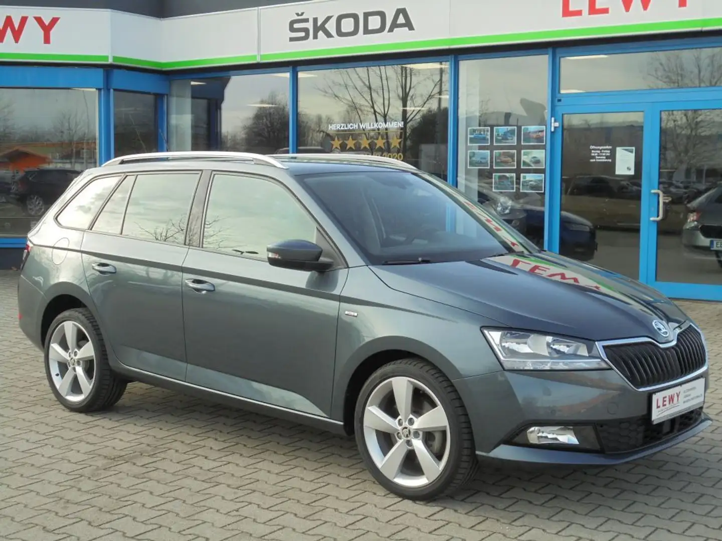 Skoda Fabia Combi 1.0 TSI Drive 125*6-Gang*Blind Spot* Grau - 1
