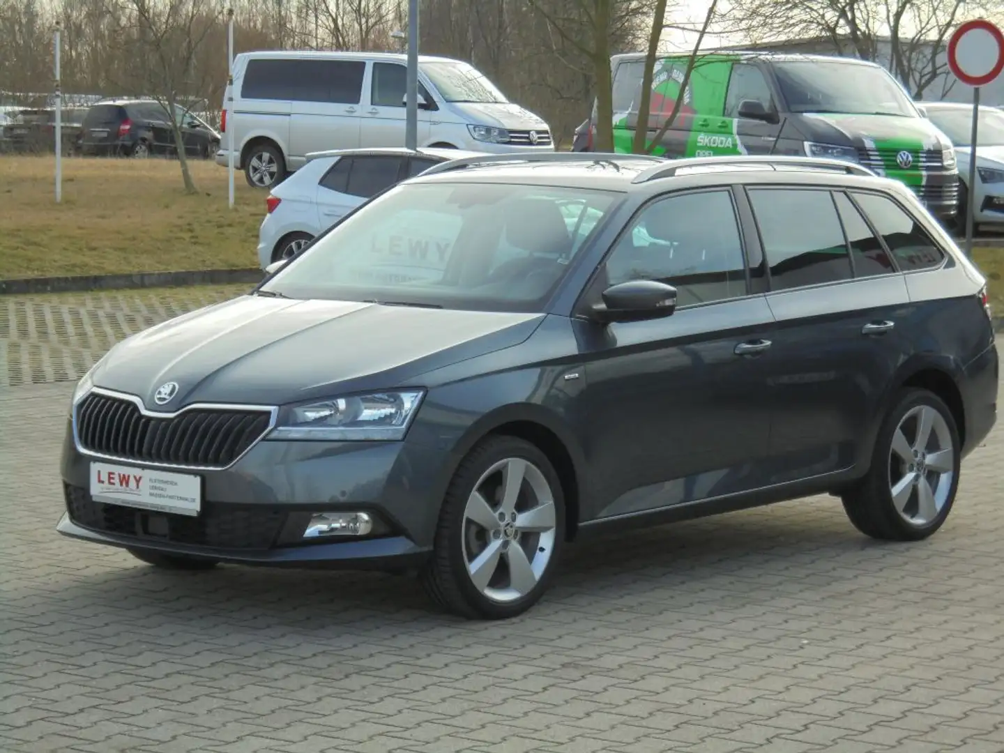 Skoda Fabia Combi 1.0 TSI Drive 125*6-Gang*Blind Spot* Grau - 2