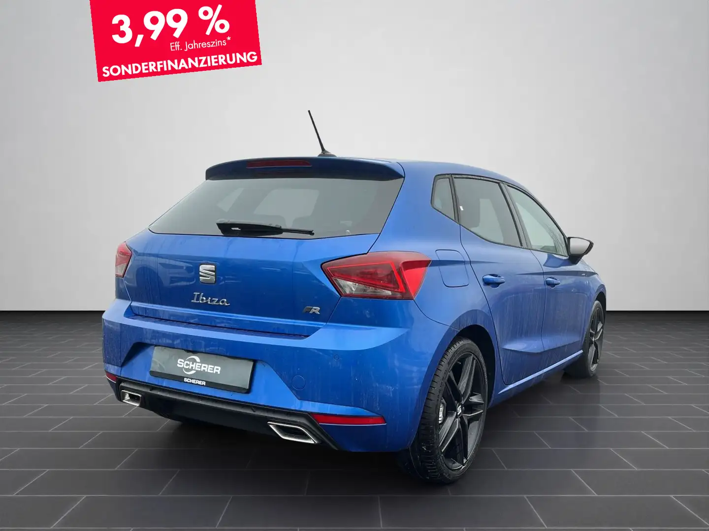 SEAT Ibiza FR Blau - 2