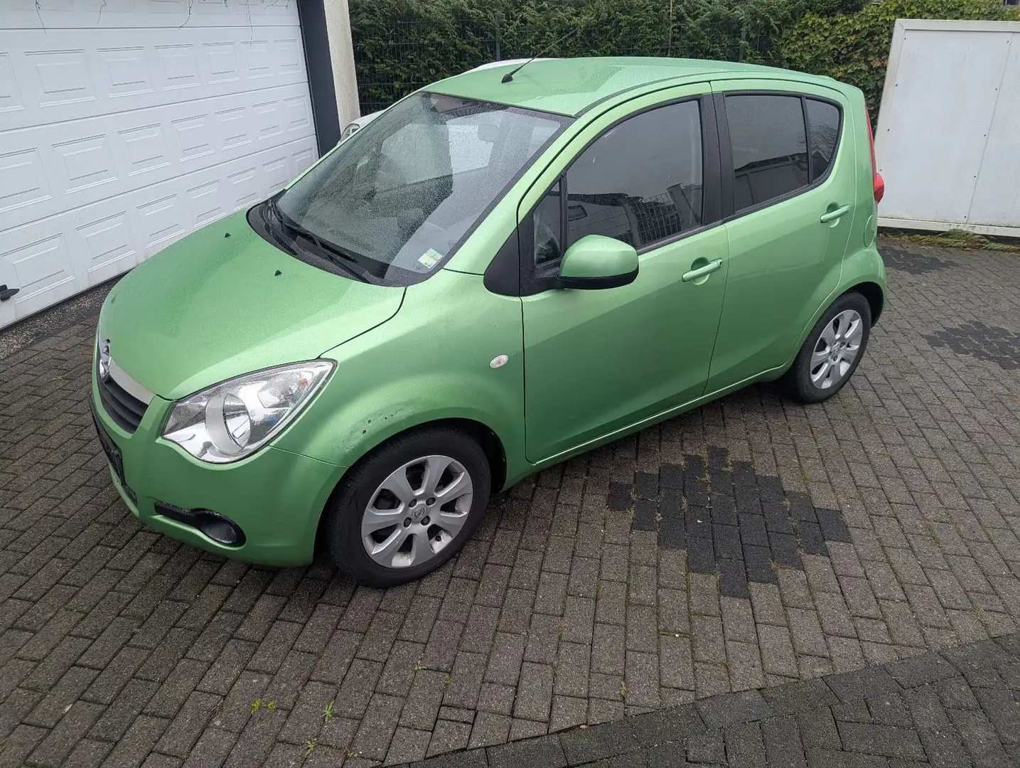 Opel Agila B Edition 1 Hand 54.800 km! Grün - 2