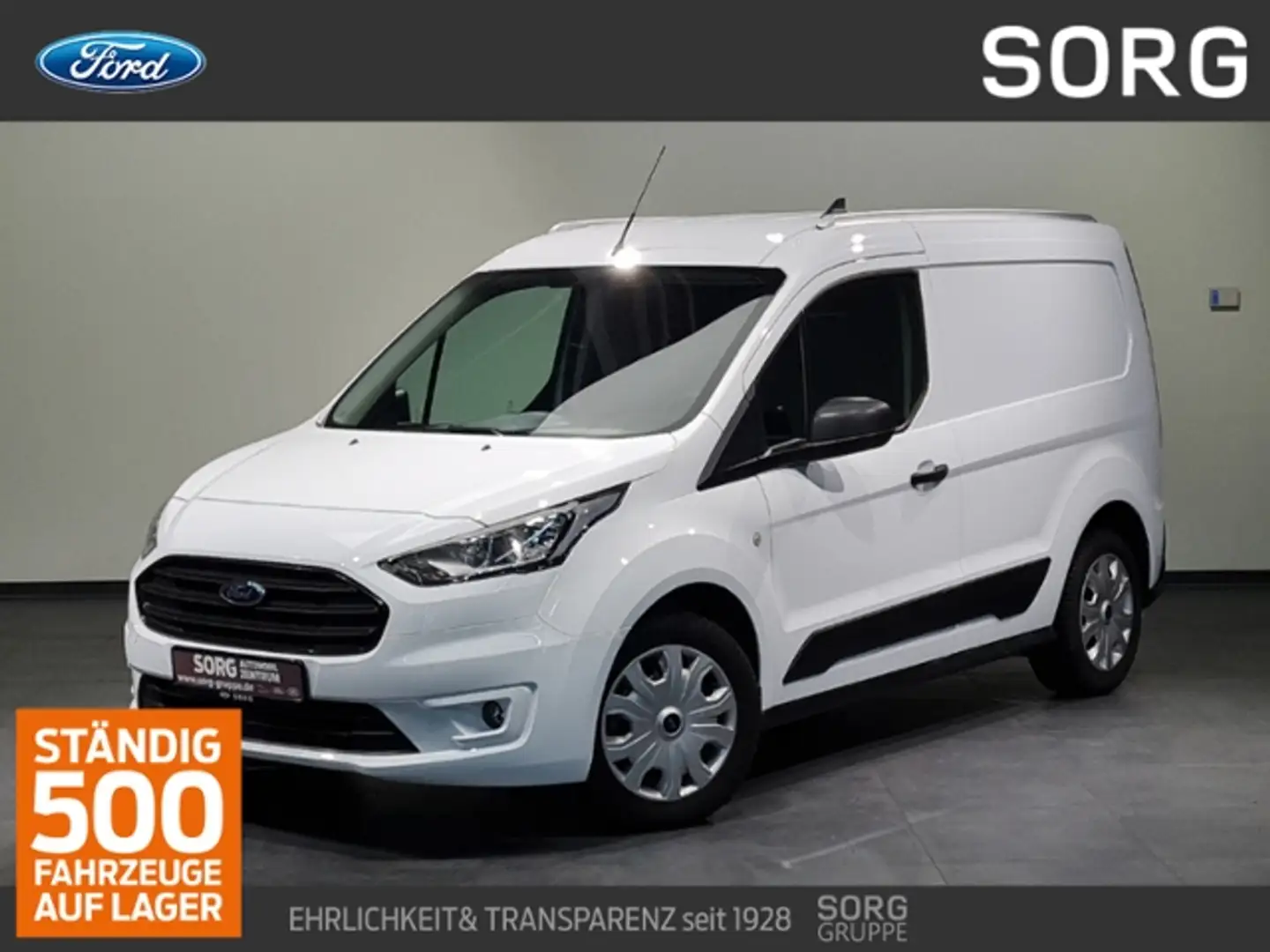 Ford Transit Connect 1.5 EcoBlue Trend*AHK*DAB*BT* Weiß - 1