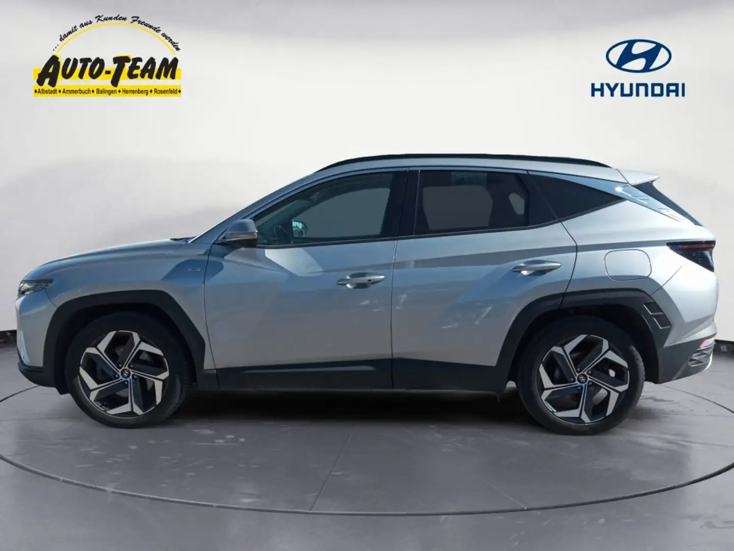 Hyundai TUCSON 1.6 CRDi 48V-Hybrid 4WD DCT Prime Silber - 2