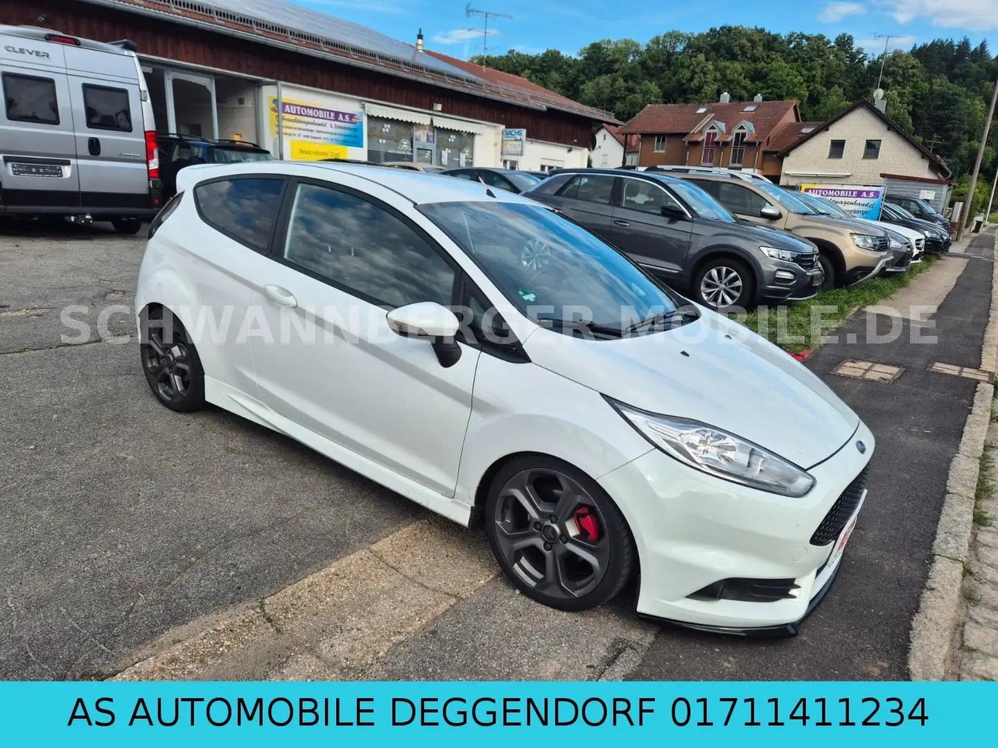 Ford Fiesta ST-KLIMA-SHZ-PDC-TOPOPTIK-EURO6 Weiß - 1