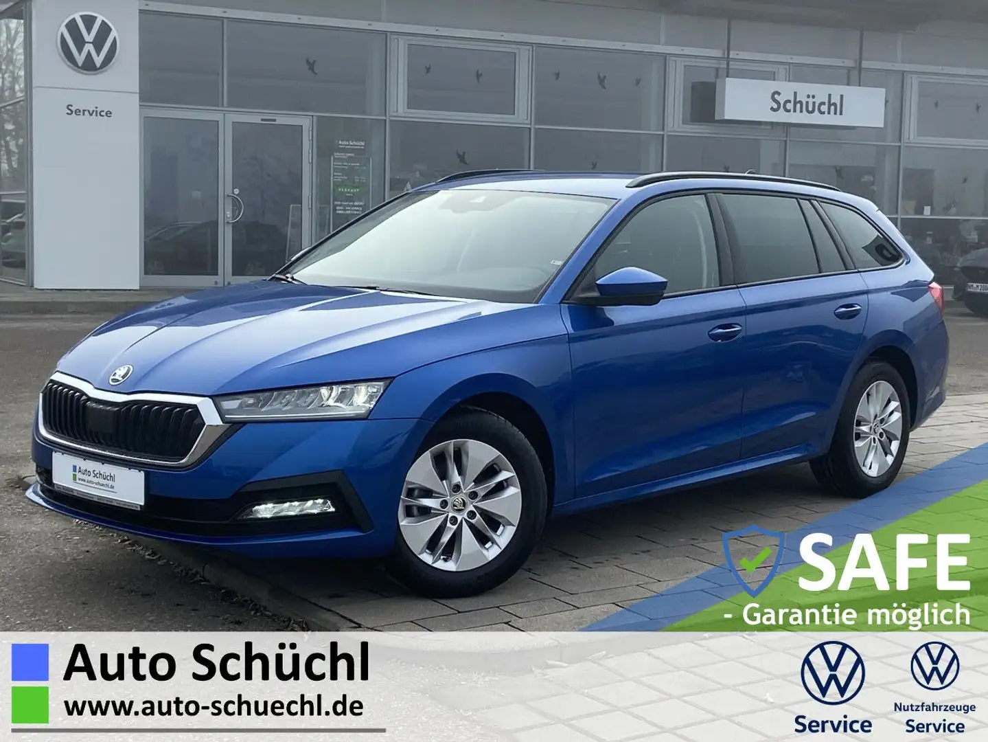 Skoda Octavia Combi 1.0 TSI Ambition 16"+NAVI-COLUMBUS Bleu - 1