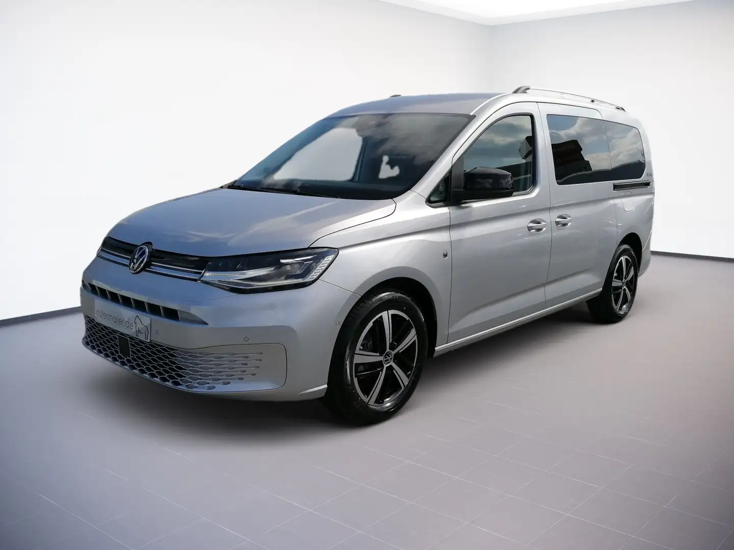 Volkswagen Caddy Maxi Life 7-Sitzer 2.0 TDI EU6 SCR DSG LED.AHK.Nav Silber - 2