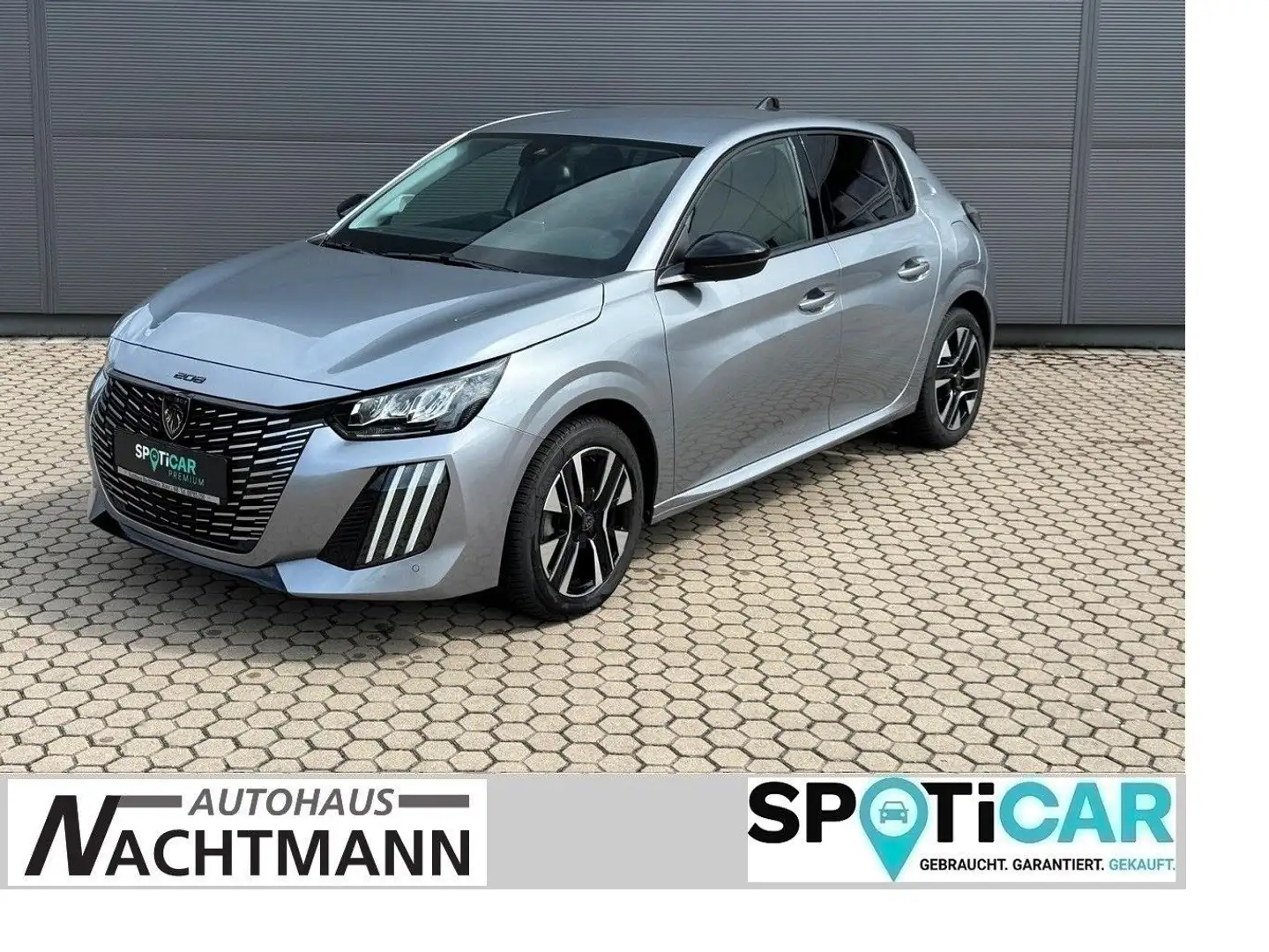 Peugeot 208 Allure Puretech NAVI, PDC, KLIMAAUTOMATIK... Grau - 1