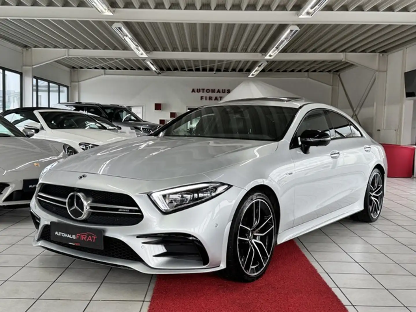 Mercedes-Benz CLS 53 AMG 4MATIC Schiebedach+Leder+360 Kamera+20 Zoll Alu Silber - 2