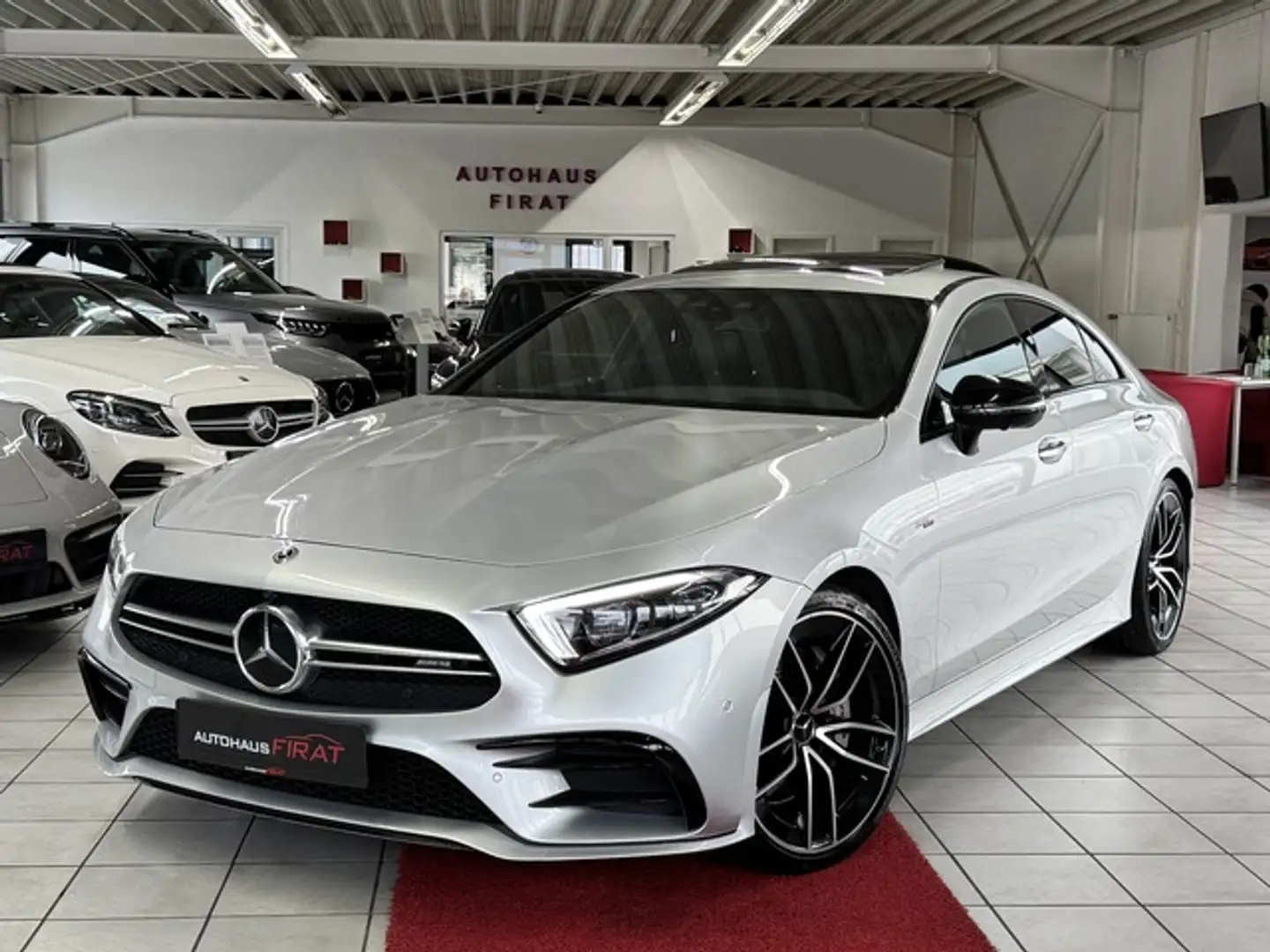 Mercedes-Benz CLS 53 AMG 4MATIC Schiebedach+Leder+360 Kamera+20 Zoll Alu Argent - 1