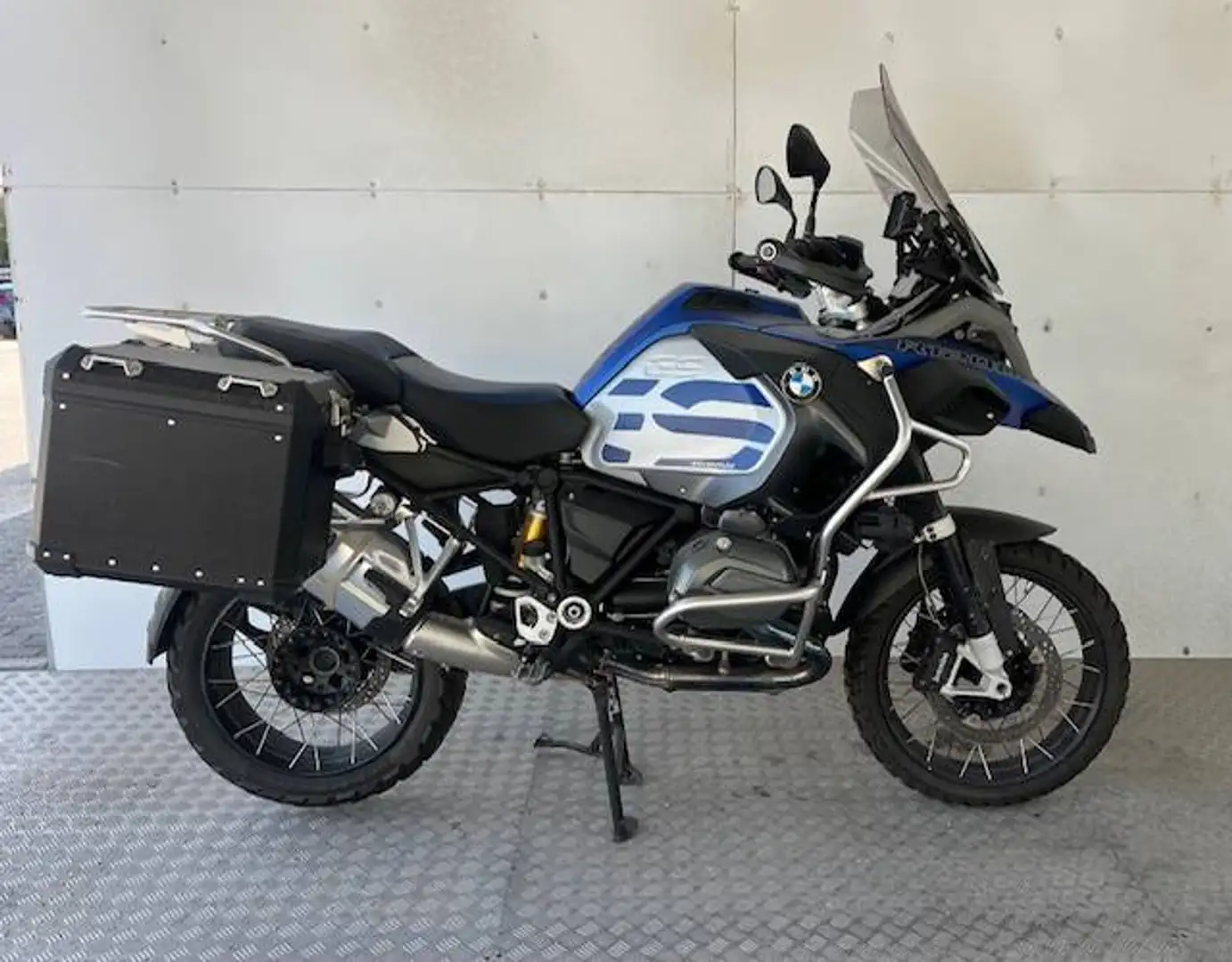BMW R 1200 GS Adventure Abs my14 Bleu - 1