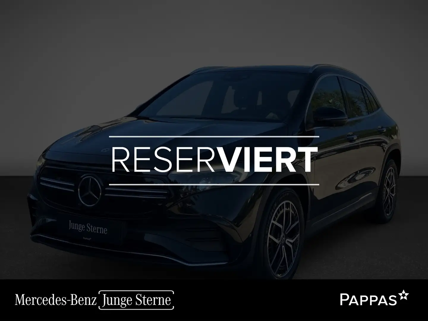 Mercedes-Benz EQA 250 PTS Pano HUD Navi Cam SHD SHZ Stdhz Distr Schwarz - 1